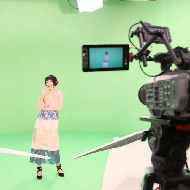 Shooting the MV “こまったおさかな”