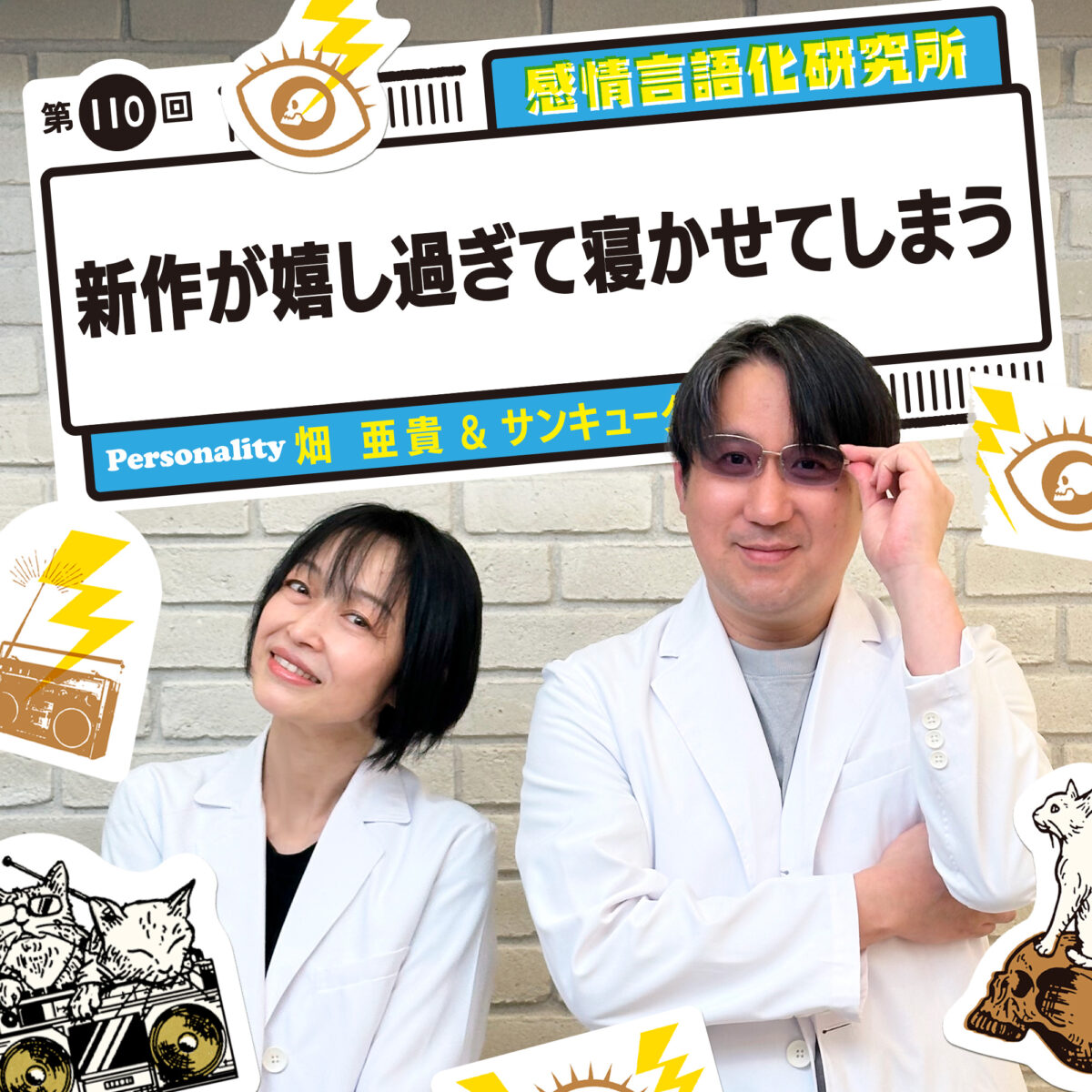 感情言語化研究所 110回 新作が嬉し過ぎて寝かせてしまう