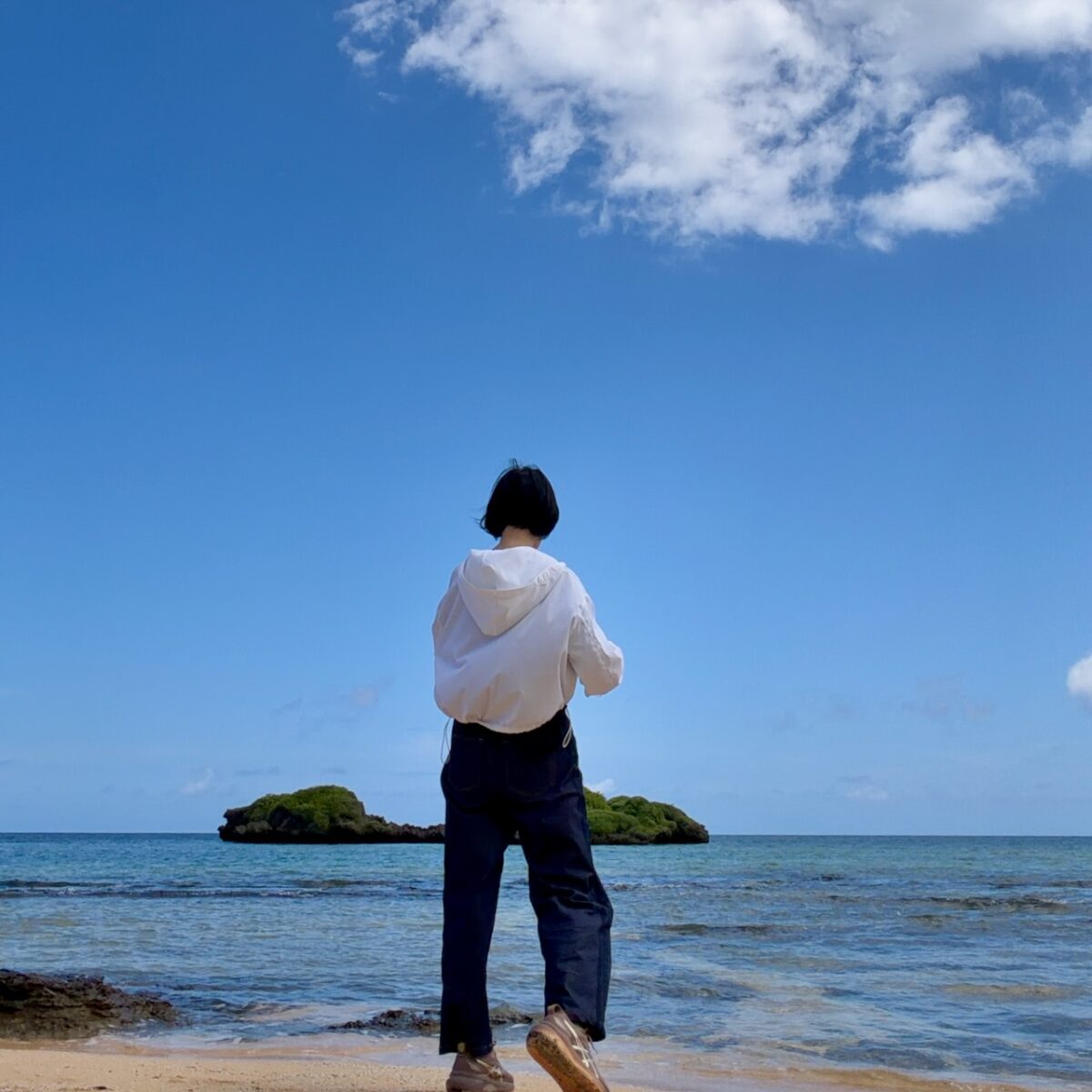 沖縄2日目：西表島、砂浜とイリオモテヤマネコグッズ。