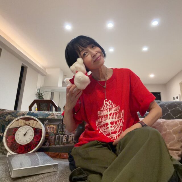 誕生日の赤いTシャツ